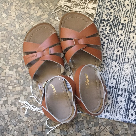 Salt Water Sandals by Hoy Shoes - ROOLEE Brown Salt Water Sandals